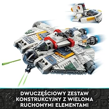 LEGO Star Wars: Ahsoka Duch i Upiór II 75357; zestaw z dwoma